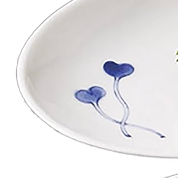 Amazon.co.jp: 浜陶 染旬菜 楕円焼皿揃 13-06 : ホーム＆キッチン