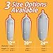 Squeeze Condiment Bottles - Squeeze Condiment Bottles for Sauces Commercial Grade Plastic Dispensers for Ketchup, Mustard, Sauces, Oils & Dressings - Easy Refill, Precision Nozzle (20 oz (1 Pack))