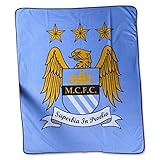 Manchester City FC Authentic EPL Fleece Blanket BL