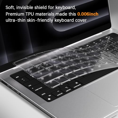 Protector de teclado para MacBook 13-16" miniatura 5