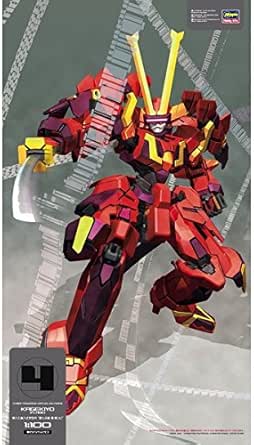 ハセガワ 電脳戦機バーチャロン 第六工廠八式壱型丙 悪七兵衛 景清[火] 1/100スケール プラモデル VR10