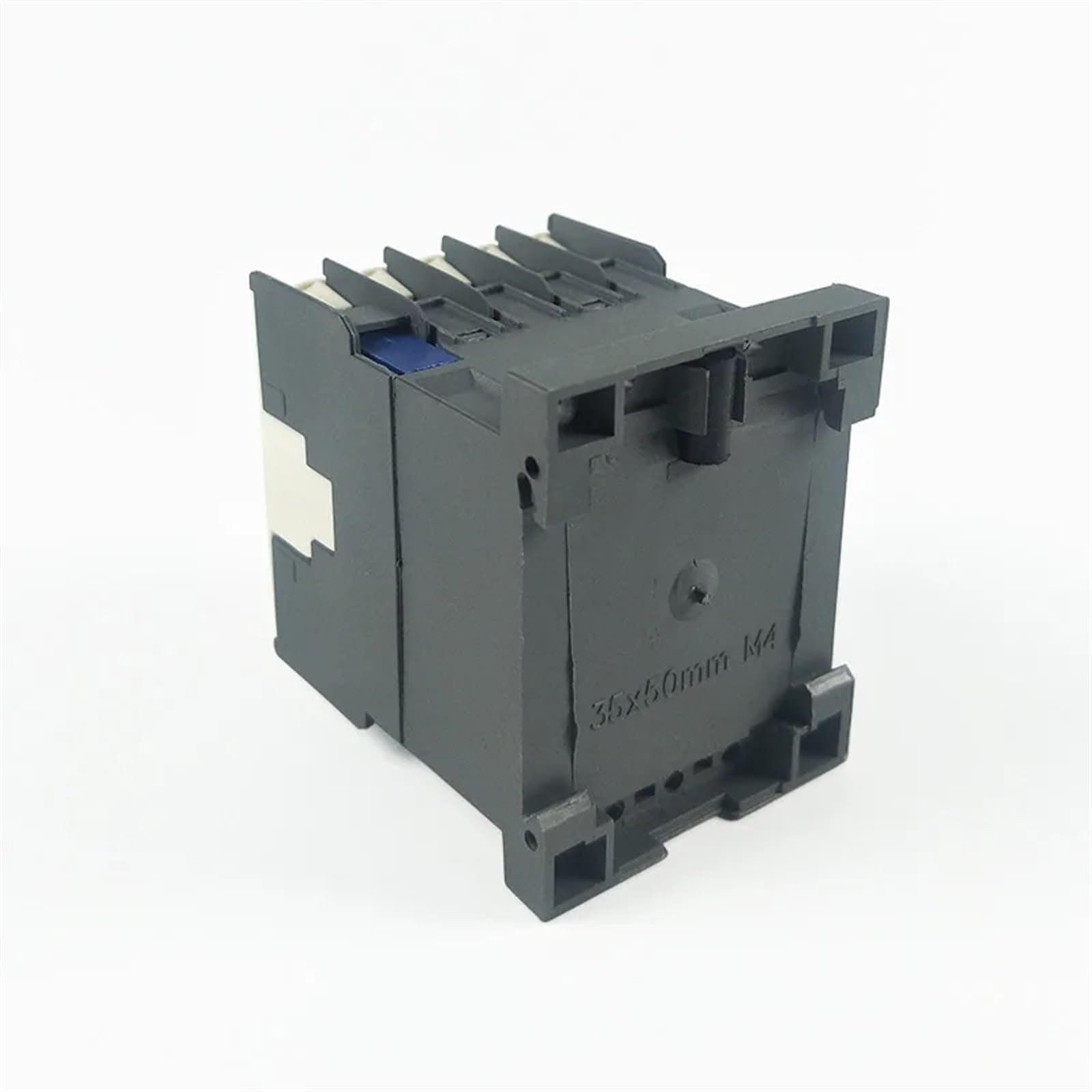 Contactor de CA tripolar 3P 1NA de 9 A y riel DIN de 35 mm