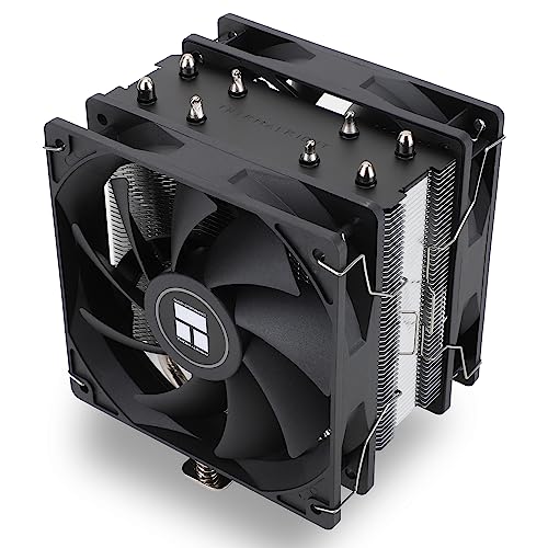 TR Assassin X 120R SE PLUS Dissipatore per CPU, 4×6mm Heatpipes, 120mm PWM Quiet Fans Raffreddatore per CPU con cuscinetti S-FDB, Tecnologia AGHP, per AMD AM4 AM5/Intel 1700/1150/1151/1200 (AX120R SE
