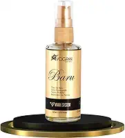 Voganni Óleo Reparador de Pontas Baru Oil - Hidratação Profunda Profissional - Controle de Frizz Todos os Tipos de Cabelo Brilho Intenso Tratamento Capilar Linha Premium Feminino e Masculino - 60ml
