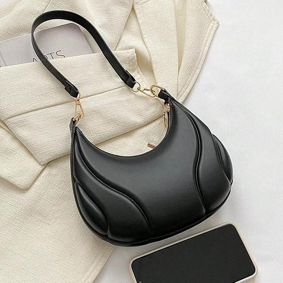 Bolso Tote para mujer con correa de cadena y cierre miniatura 4