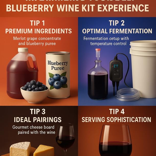 FWK Deep Blueberry Wine Kit - Finer Fruit Deluxe Series