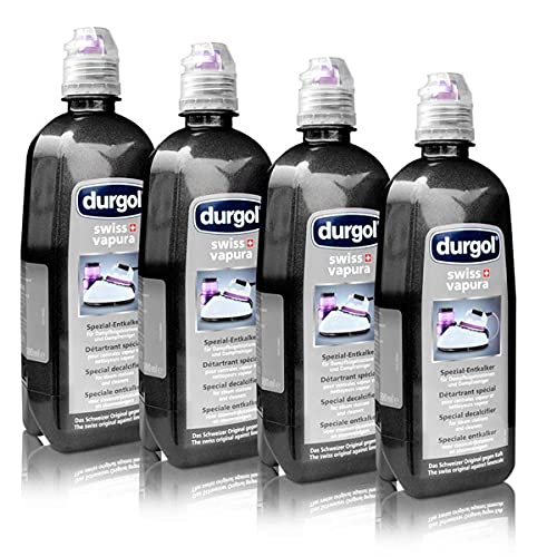 Durgol Swiss Vapura - Descalcificador especial (4 unidades, 500 ml)