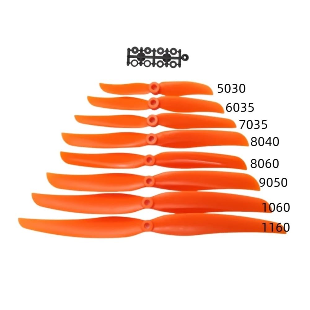 Hélice De Accionamiento Directo Reforzada Serie 5030/6035/7035/8040/8060/9050/1060/1160 EP for Avión RC UAV (4 Uds)(1060 4pcs)