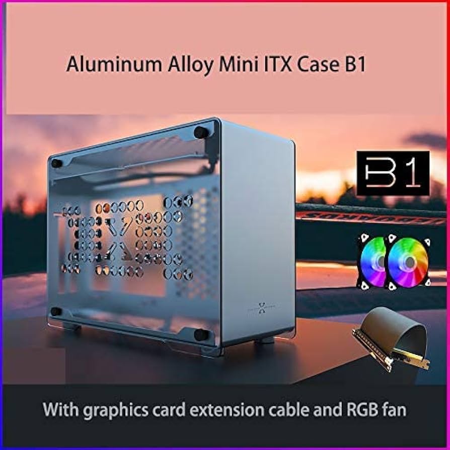 Amazon.co.jp: Mini-ITXケース マイクロPCケース 交換可能な