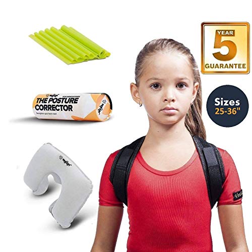 Posture Corrector Back Brace with Adjustable Straightener for Kids Children Teens Men