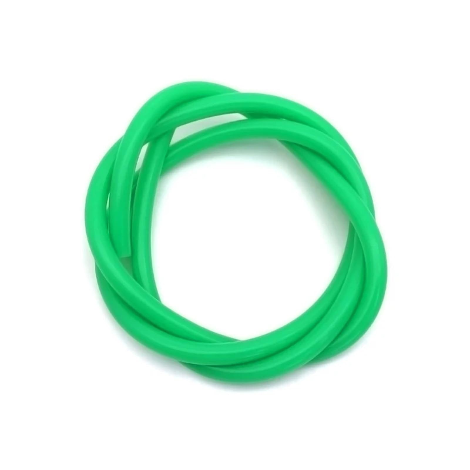 Silicone Tubing Hoses, Silicone Tube 2M Multicolor Multiple Sizes Hose(Green,2M-OD 4XID 2MM)
