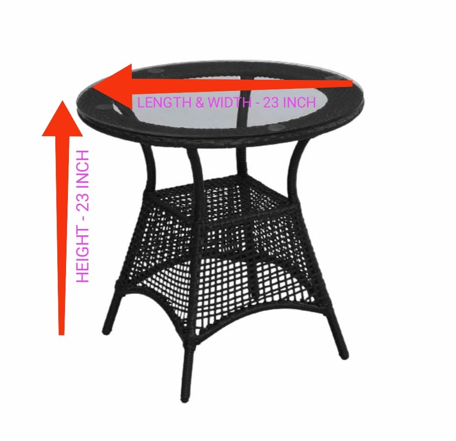 Image of India 4+1 Outdoor Indoor Patio Furniture Sets Rattan Chair Patio Set Conversation Set Bistro Set Chairs Balcony Rooftop Outdoor Garden Furniture Chair with Cushion Set (Brown & Cream)