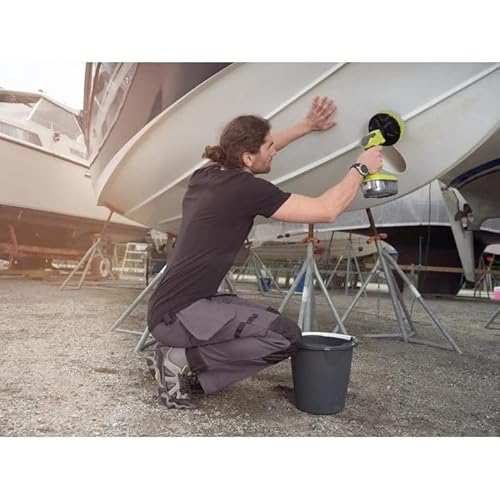 ONE+ draadloze compacte elektrische schrobmachine (kale gereedschap), groen - Afbeelding 6