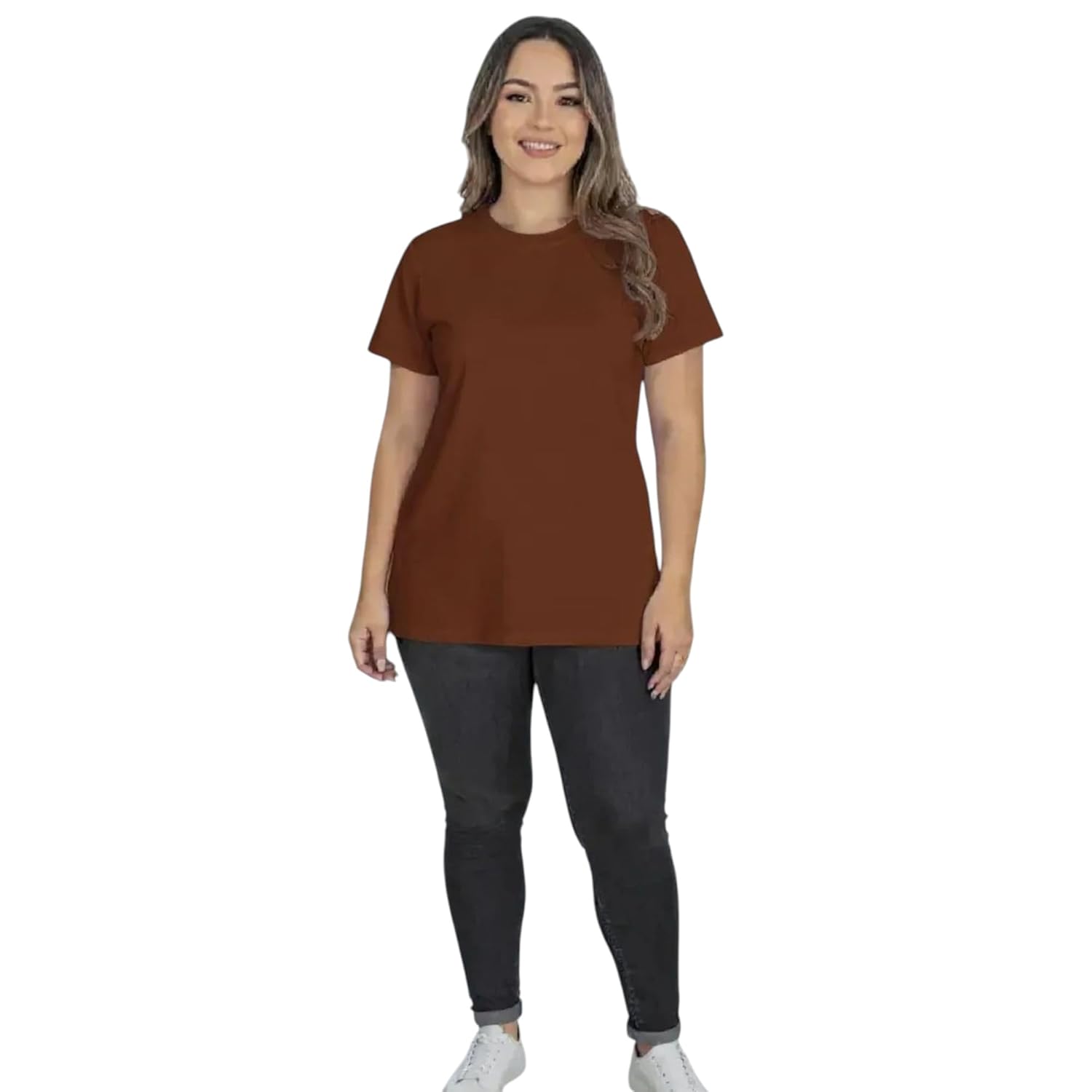 Camiseta Feminina Oversized 100% Algodão Premium em promoção! Veja a oferta e mais achadinhos de Blusas 8 Hoje é o melhor dia para comprar Camiseta Feminina Oversized 100% Algodão Premium com aquele preço maroto! Promoção! Aproveite a oferta! 8