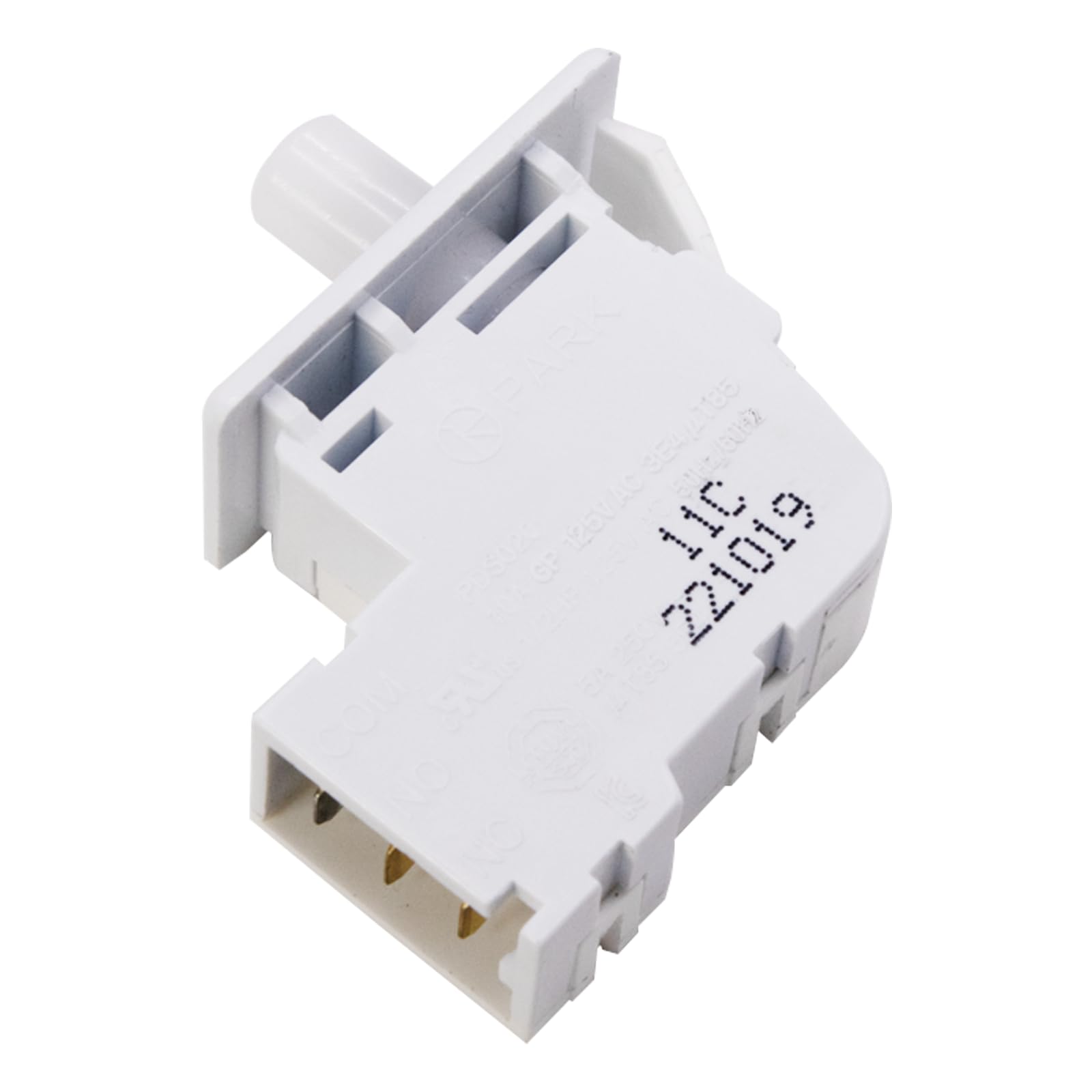 6601EL3001A Dryer Door Switch Replacement Assembly Fits for LG Replaces AP4441527 EBF61496101 White