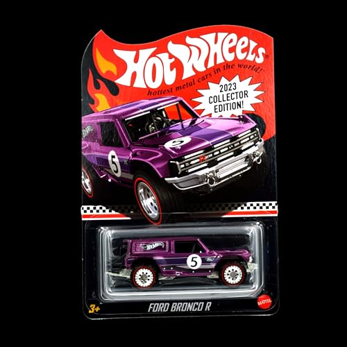 Image of Hot Wheels Collector Edition | Premium Die-Cast Metal Car for Kids & Collectors | Rare One-Time Release Model for Boys | No Restock Limited Edition (Ford Bronco R)