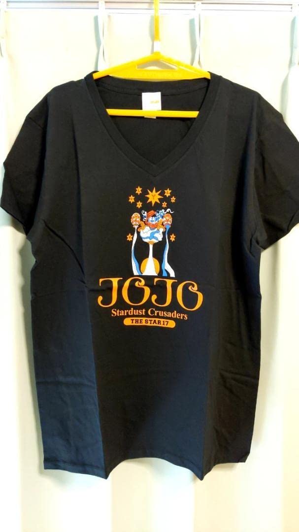 Amazon.co.jp: ジョジョ タロットカード Tシャツ L スタープラチナ 空