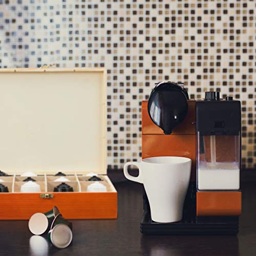 Relaxdays Theebox, 12 vakken, hout, organizer theezakjes, theekist aromabescherming, theedoos h x b x d 7,5 x 29 x 26 cm… - Image 6