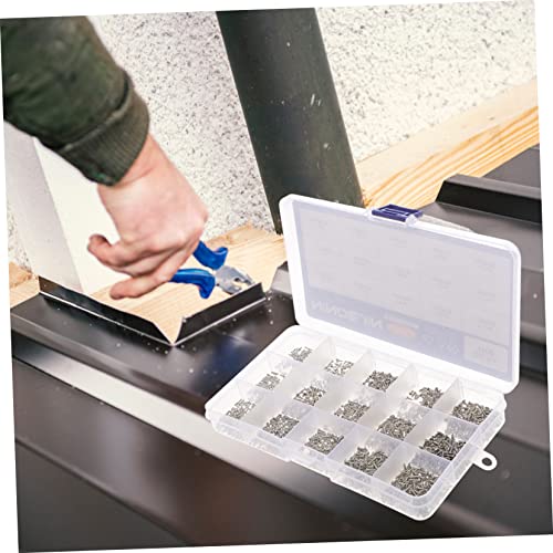 Mobestech 4 Conjuntos De Parafusos De Aço Inoxidável Parafusos Auto-Roscantes Parafusos Variados Par