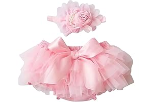 Adorable Baby Girl Pink Fluffy Tutu
