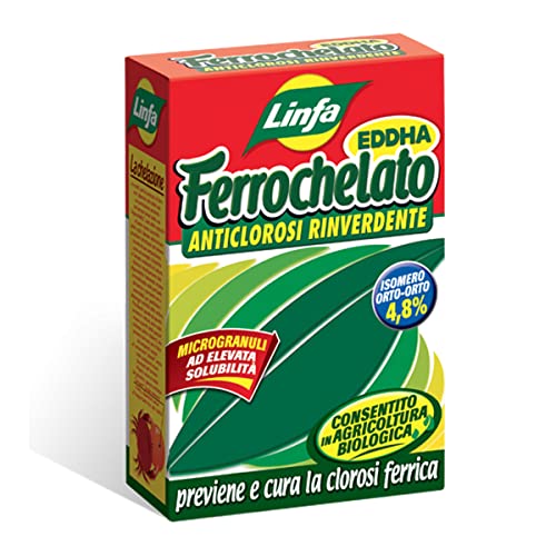 LINFA FERROCHELATO PREVIENE E Cura LA CLOROSI Ferrica Confezione da 500 Grammi