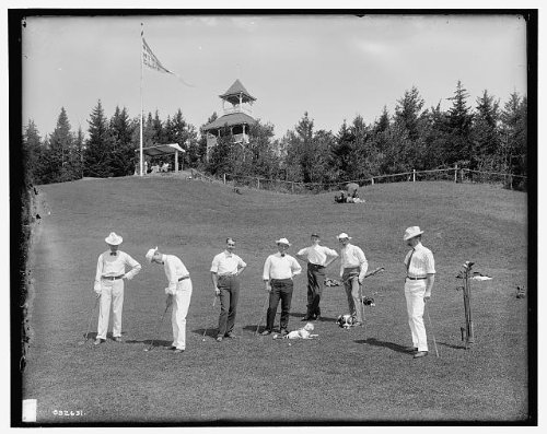 HistoricalFindings Photo: Mountain Golf Club, NH 1895