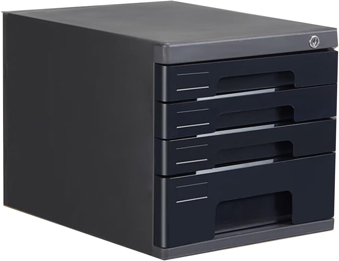 Classeur verrouillable, porte-documents sécurisé, organiseur de bureau, plateau de rangement de papier, trieur de lettres, séparateurs de magazines pour la maison, le bureau et l'espace de travail