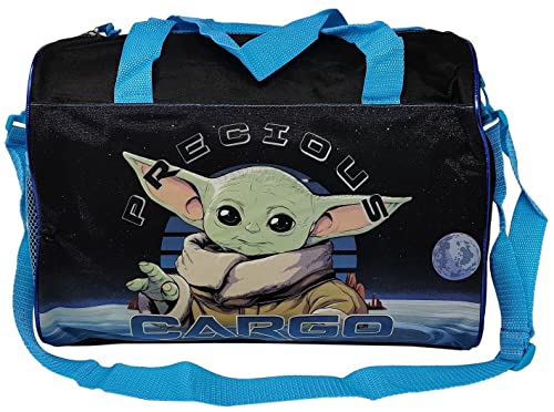 Product Image of the Disney Star Wars Small Duffel Bag Travel Carry-On Mandalorian Baby Yoda Grogu