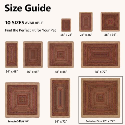 Image of Washable Pee Pads for Dogs, Reusable Puppy Potty Training Pads, Ultra-Absorbent Thick Waterproof Leak-Proof Non-Slip Pads & Mat for Crate, Playpen, Floor, Whelping & Housebreaking , 1 Pack 72 inchx72 inch