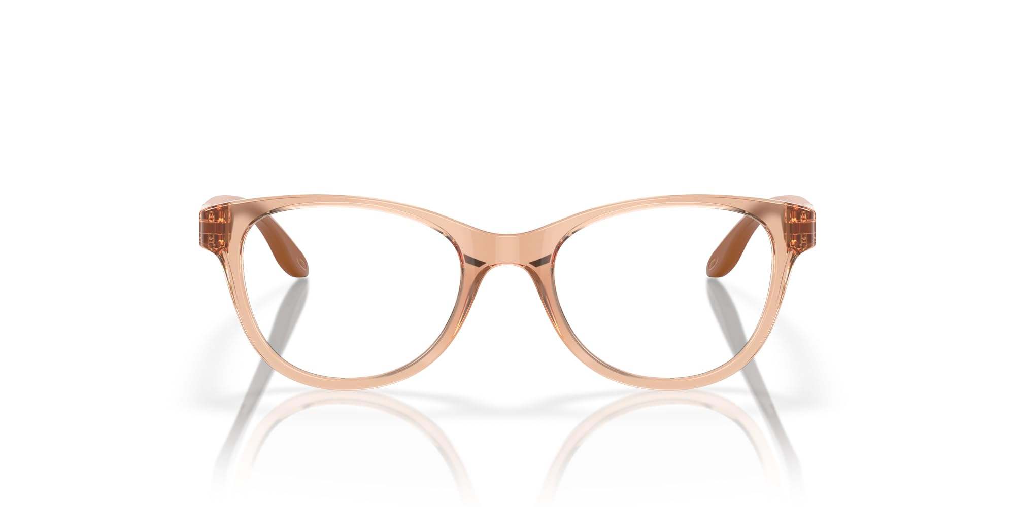 Oakley OY8022 Humbly Round Sunglasses, Polished Transparent Sepia/Demo Lens, 46 mm