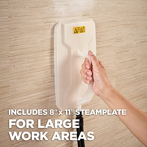 Wagner Spraytech 2418627 725 Wallpaper Steamer, Steam Cleaner For Easy Wallpaper Removal, 2 Steam Plates Included #TOP3