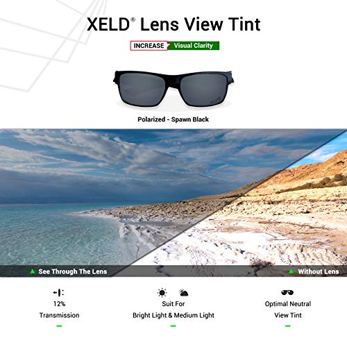 Image of Mryok XELD Replacement Lenses for Oakley Pit Bull OO9127 - Spawn Black