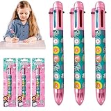 Cadeau idéal : ce joli stylo est le complément parfait à toute trousse ou kit de papeterie et fait d'excellents stylos de couleur pour la prise de notes. Notre gamme de stylos de papeterie multicolores fait d'excellents cadeaux de fête et cadeaux de Noël. Le stylo de couleur est un cadeau utile et amusant pour les enfants, les amis, les étudiants, les employés de bureau et plus encore. Un cadeau cool pour une fête ou un cadeau de Noël, ils seront heureux avec ce stylo.