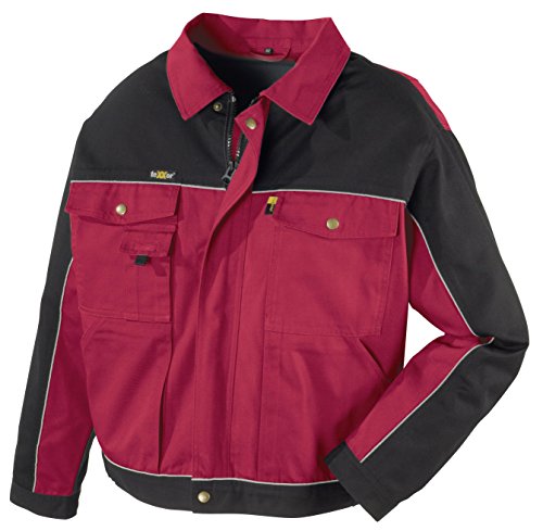 teXXor 2-in-1 Arbeitsbundjacke Canvas 320 mit Cordura, verstärkt rot 90, 20-008313-90