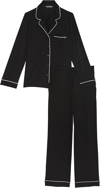 Victoria's Secret Modal Pajama Set, Long Sleeve Button Down Shirt and Pajama Pants, Sleepwear for Women (XS-XXL)