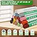 Furniture Markers Touch Up, 20 Colors Wood Filler Sticks, Wood Wax Crayons for Repairing Scratches, Scuffs, Cracks, Holes on Furniture, Floors, Cabinets, Tables, and Doors - Colorful Series