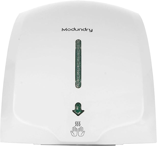 Modundry Hand Dryer Electric Automatic Sensor Handy Wash Commercial for Bathroom - White