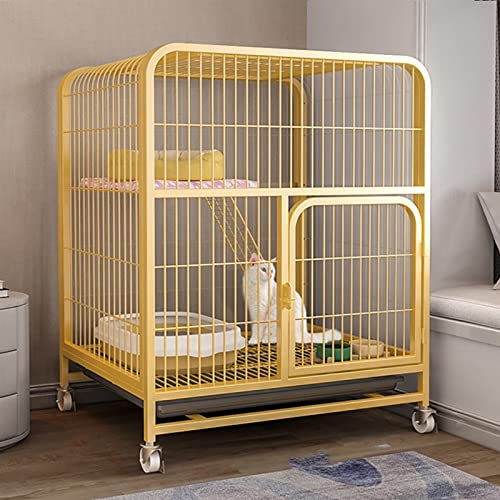 Maison à litière pour chat et cage surdimensionnée pour intérieur spacieux - 2