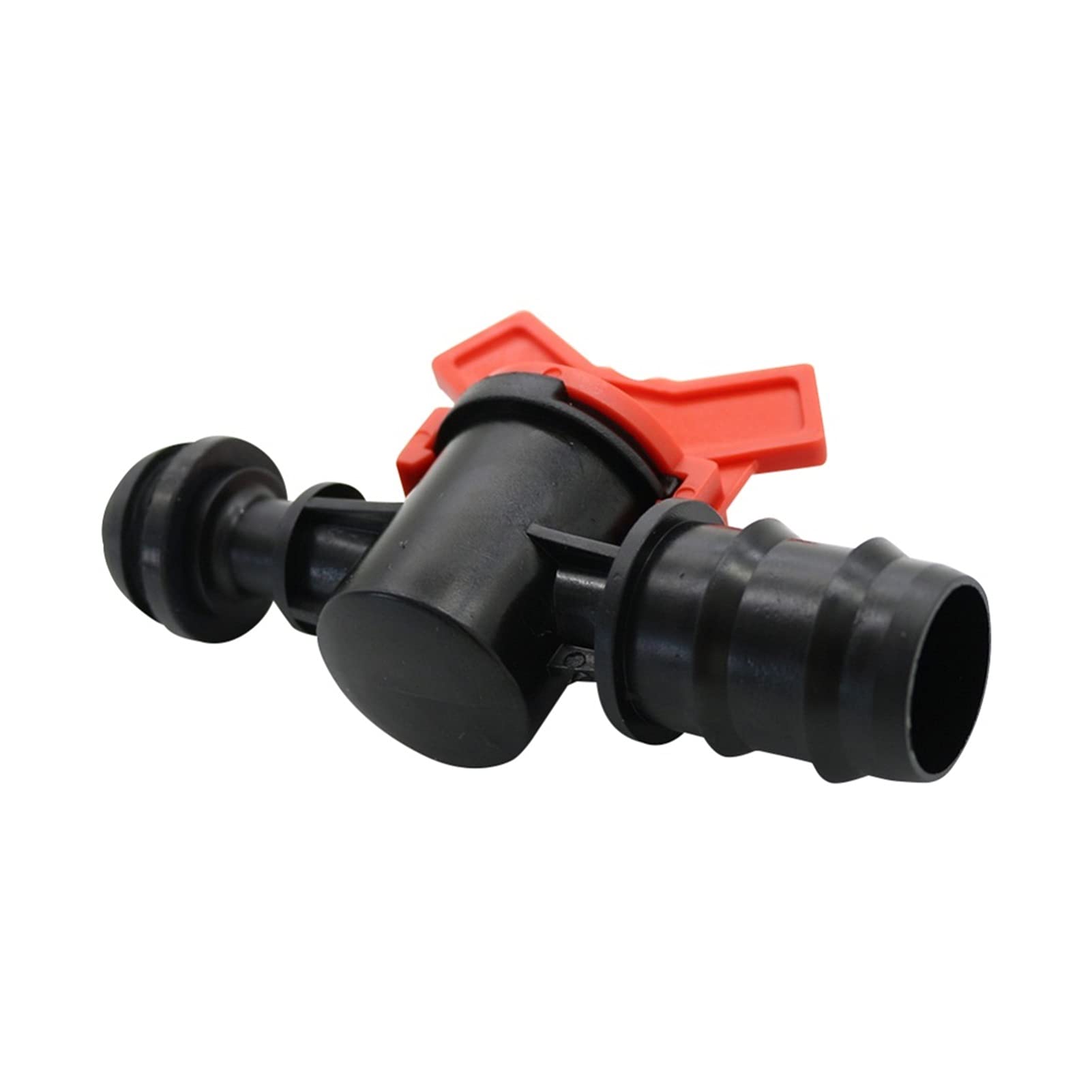 Sistema de riego de rociadores de césped Conector de grúas de la válvula de bypass de riego de goteo Conector DN25 Tubo conjuntos de efecto invernadero de invernadero Irrigación de riego Accesorios de