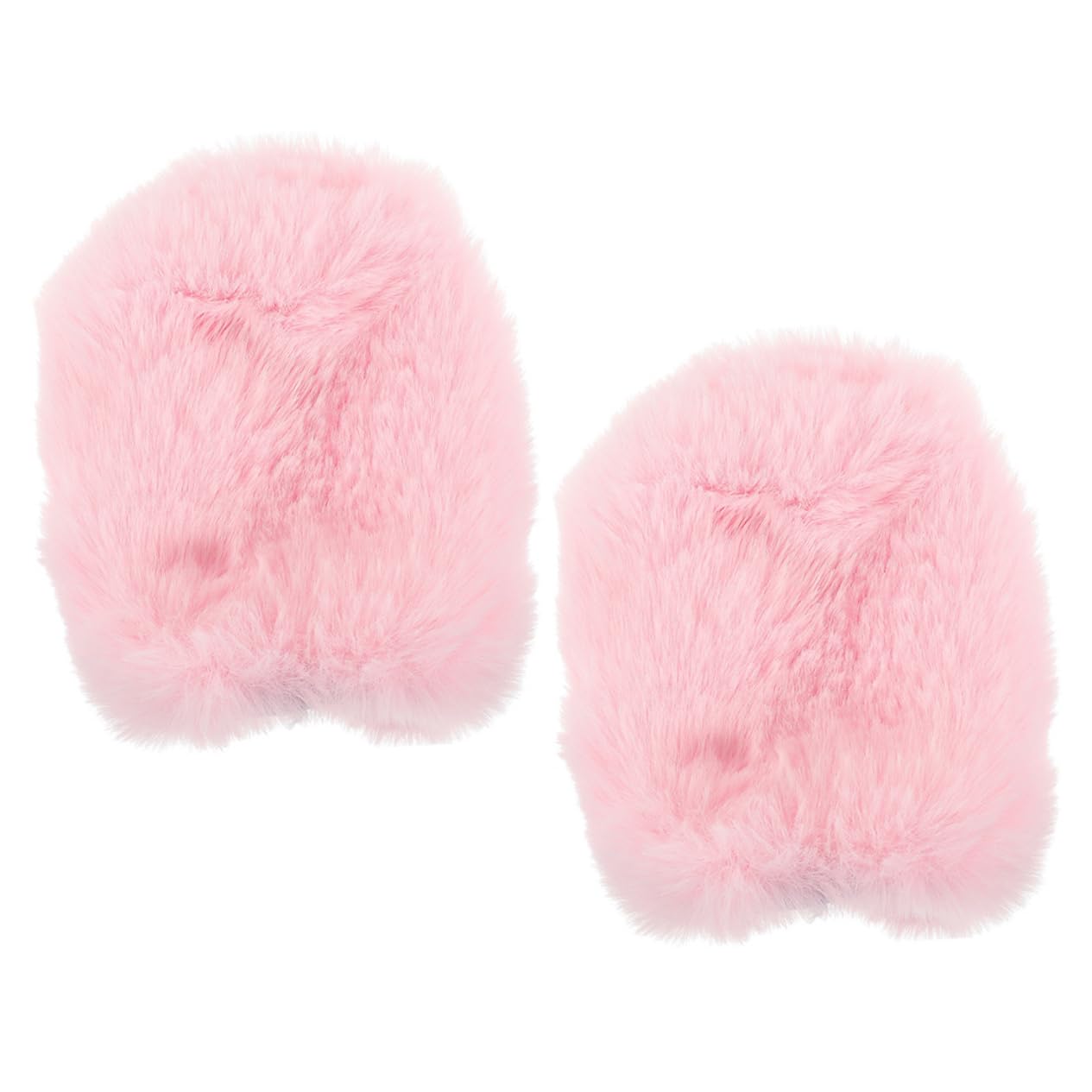 Abaodam 4 Stück Mikrofonabdeckung Soundqubed Fellfilter Mikrofon Pelziger Windschutz-muff Mikrofon-windschutz Aufnahmezubehör Pelz-pop-filter Mikrofon-pop-filter Rosa Kunstfell