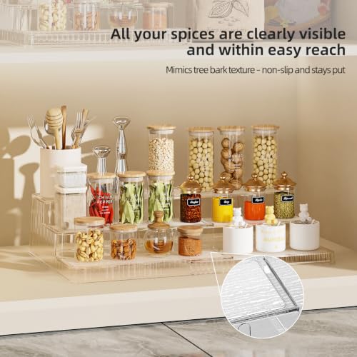 3-Tier-Expandable-Clear-Spice-Rack-Organizer-2-Pack-Adjustable-Tiered-Seasoning-Shelf-with-Non-Slip-Textured-Surface-Multi-Purpose-Cabinet-Organizer-for-Kitchen-Pantry-Countertop-Vanity