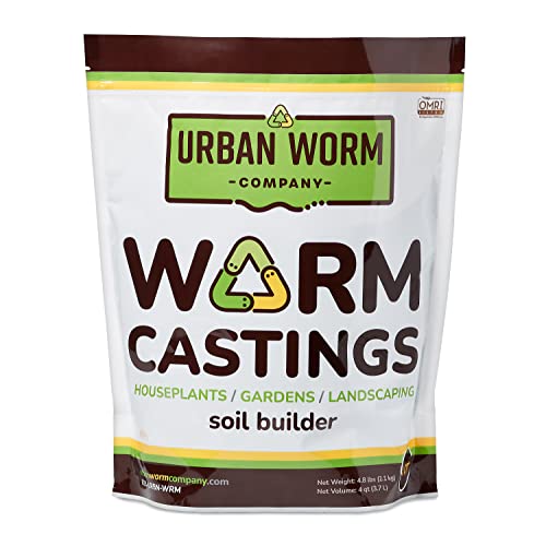 Urban Worm Company Worm Castings 4 Quart 4.8lbs miniatura 5