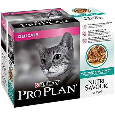 Pro Plan Cat Delicate Fish 10 x 85g Cover