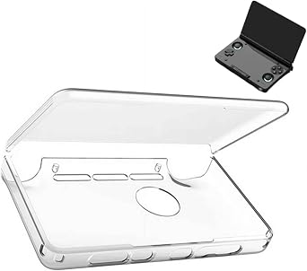 Premium Transparent TPU Protective Shell Case for Ayn Thor, Precise Cutouts Shockproof Cover, Anti-Slip Comfortable Grip Replacement Accessories