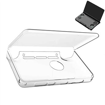 Premium Transparent TPU Protective Shell Case for AYN THOR, Precise Cutouts Shockproof Cover, Anti-Slip Comfortable Grip Replacement Accessories