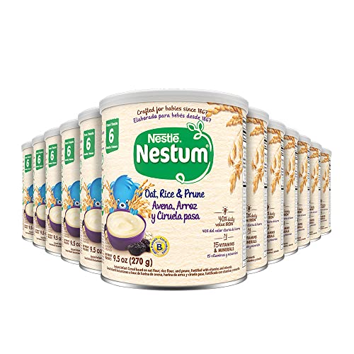 Nestle Nestum Oat Rice & Prune Cereal