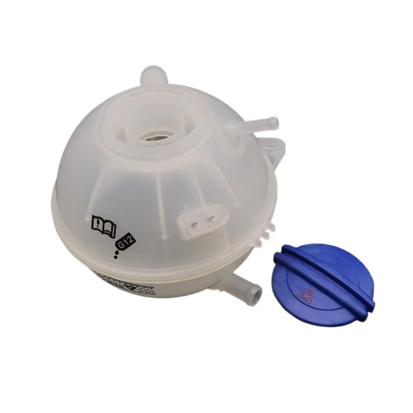 Depósito de refrigerante del Motor Compatible con VW Bora 1J2 1998 1999 2000 2001 2002 2003 2004 2005 1J0121403B Depósito de expansión de refrigerante con Tapa