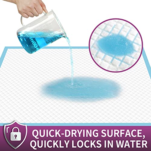 Image of IMMCUTE Dog Pee Pads Extra Large, 30 inch x 36 inch, 30 Ct, Jumbo-Size Pee Pads for Dogs, Thicken Puppy Pads XL Pet Training Pads, Super Absorbent & Leak-Proof Potty Pads for Dogs