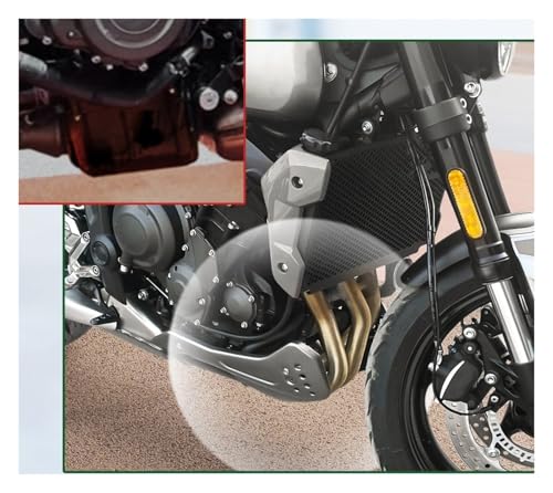 Ailettes spoiler moto inférieur Trident 660 : protège et stabilise - 5