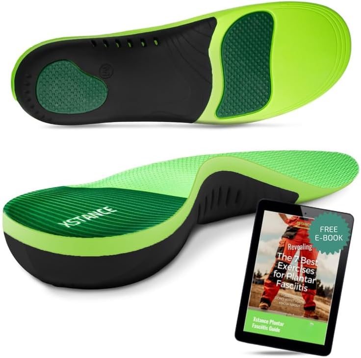XSTANCE Insoles for Shoes and Work Boots Plantar